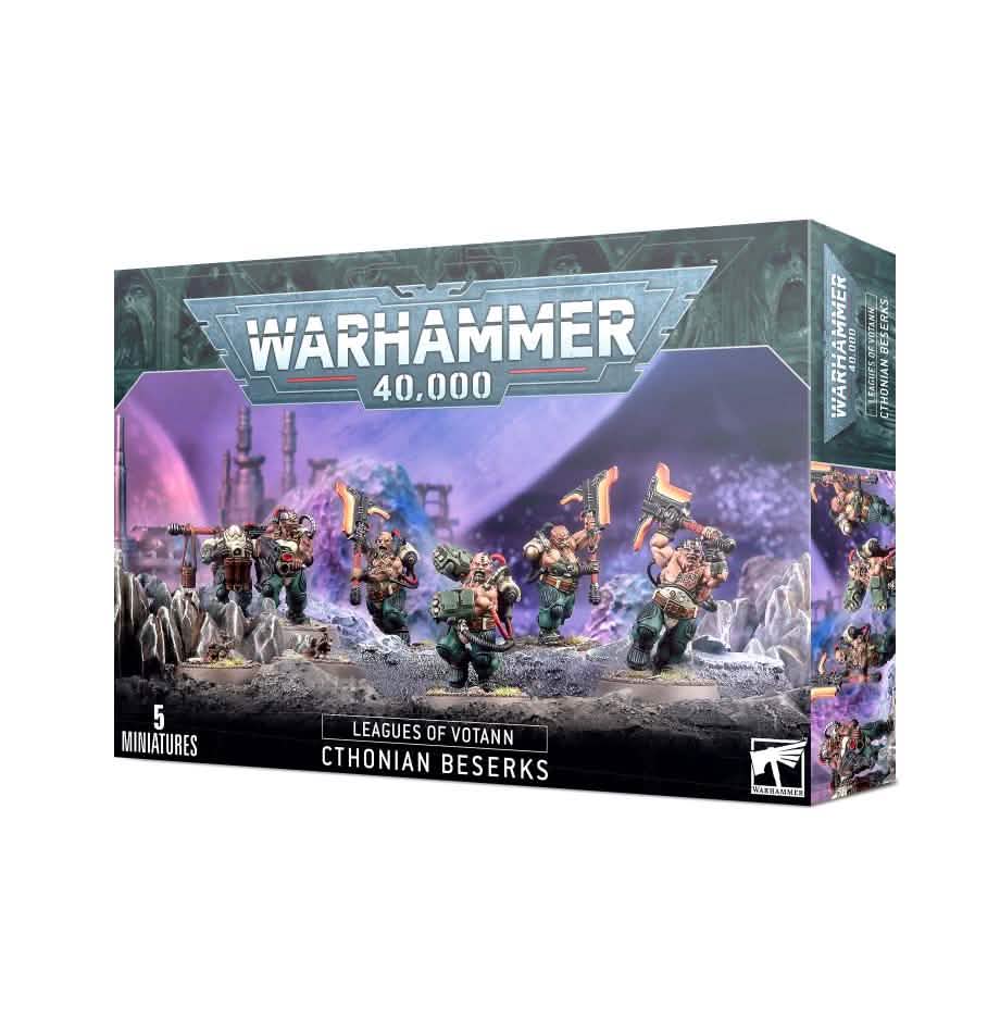 Leagues Of Votann: Leagues Of Votann: Cthonian Beserks – Warhammer miniature – Tabletop Dominion
