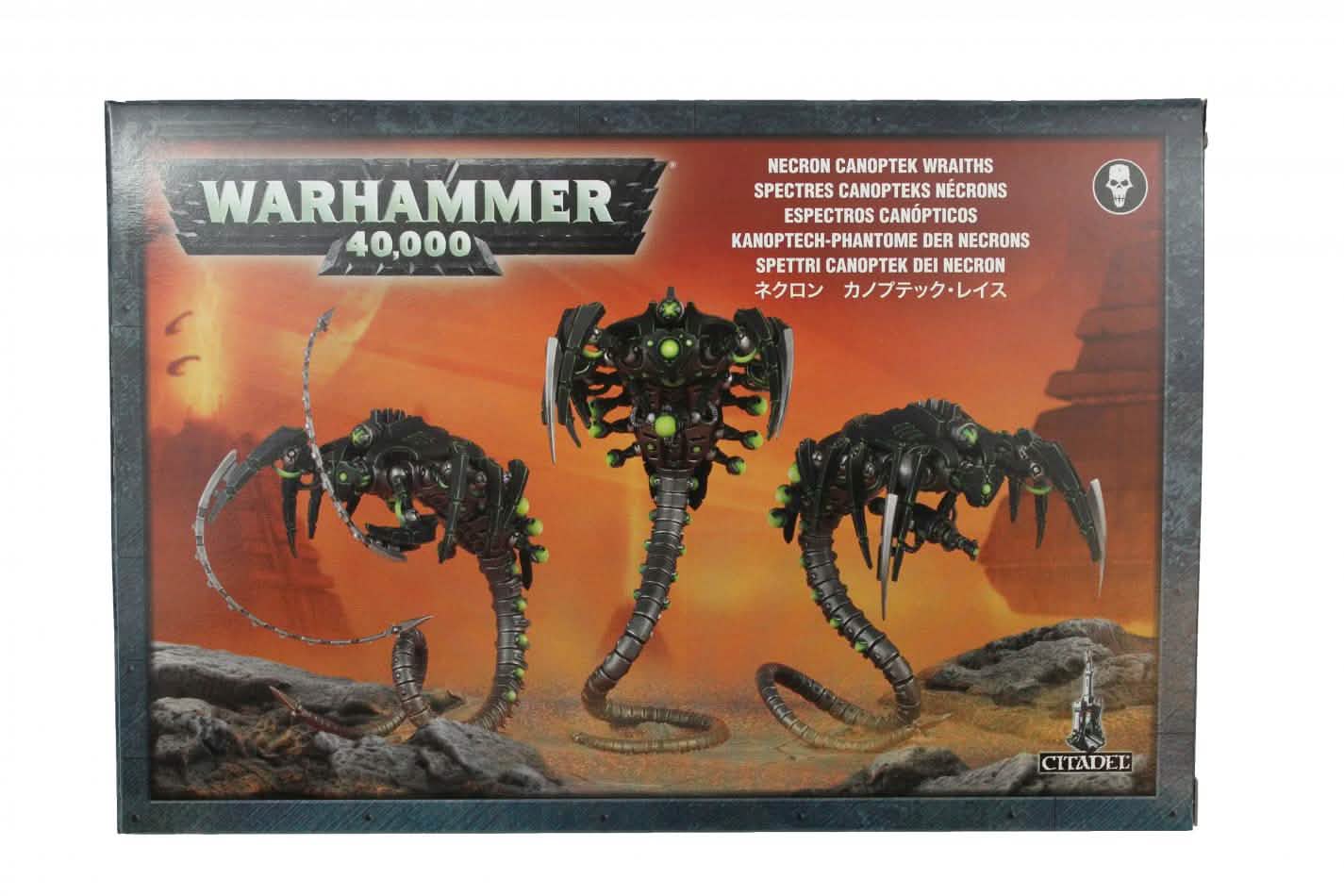 Necrons: Necrons: Canoptek Wraiths – Warhammer miniature – Tabletop Dominion
