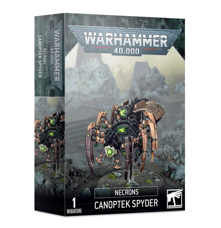 Necrons: Necrons: Canoptek Spyder – Warhammer miniature – Tabletop Dominion