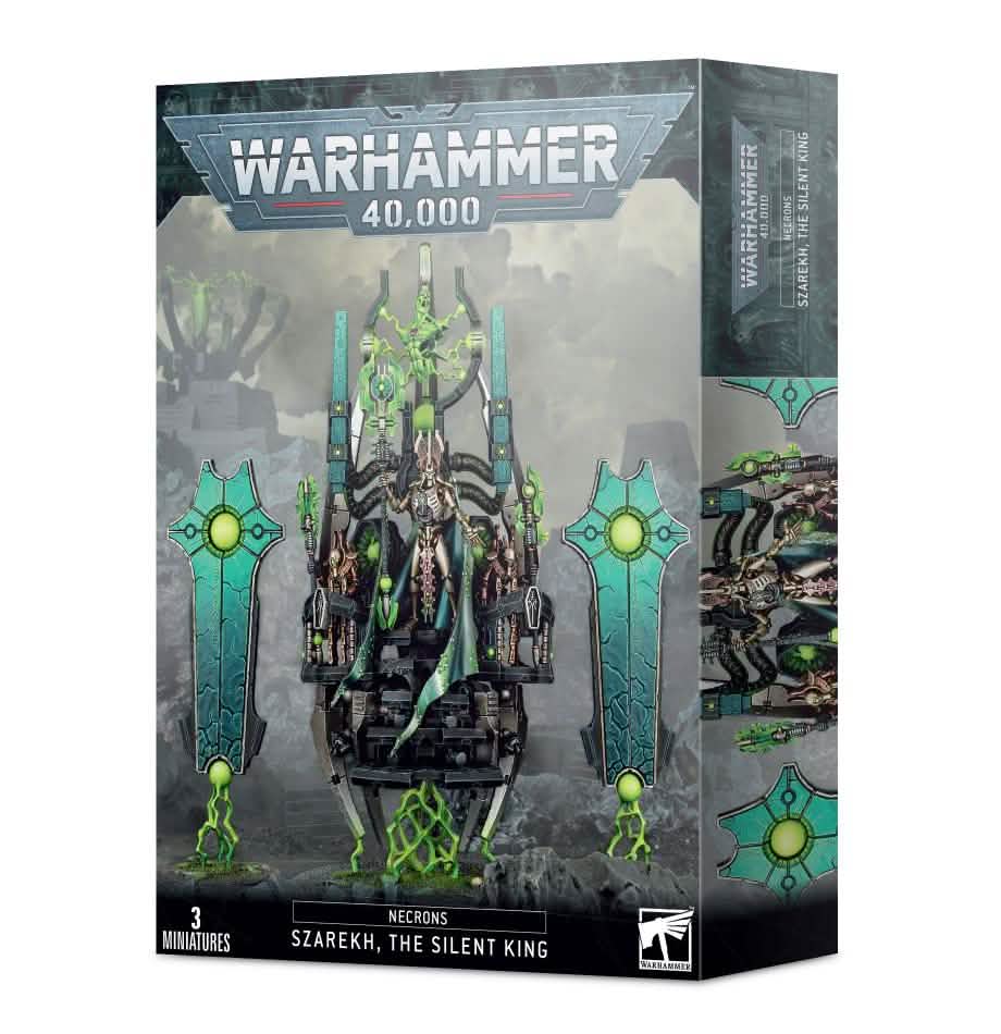 Necrons: Necrons: Szarekh The Silent King – Warhammer miniature – Tabletop Dominion