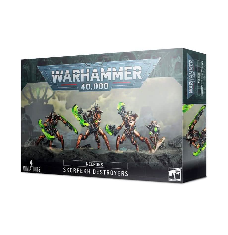 Necrons: Necrons Skorpekh Destroyers – Warhammer miniature – Tabletop Dominion