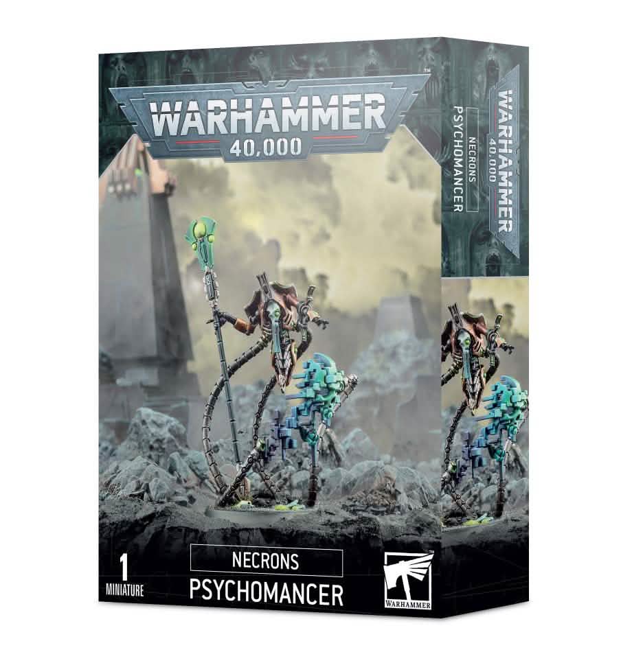 Necrons: Necrons Psychomancer – Warhammer miniature – Tabletop Dominion