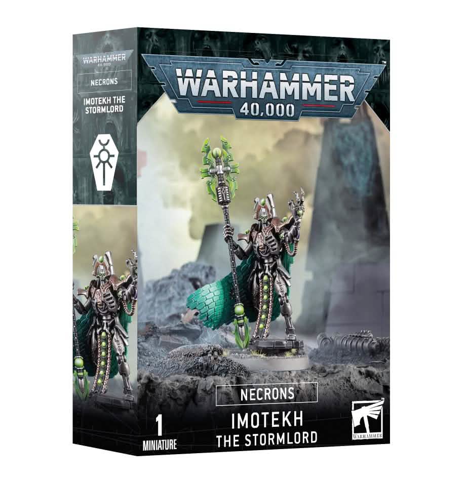 Necrons: Necrons: Imotekh The Stormlord – Warhammer miniature – Tabletop Dominion