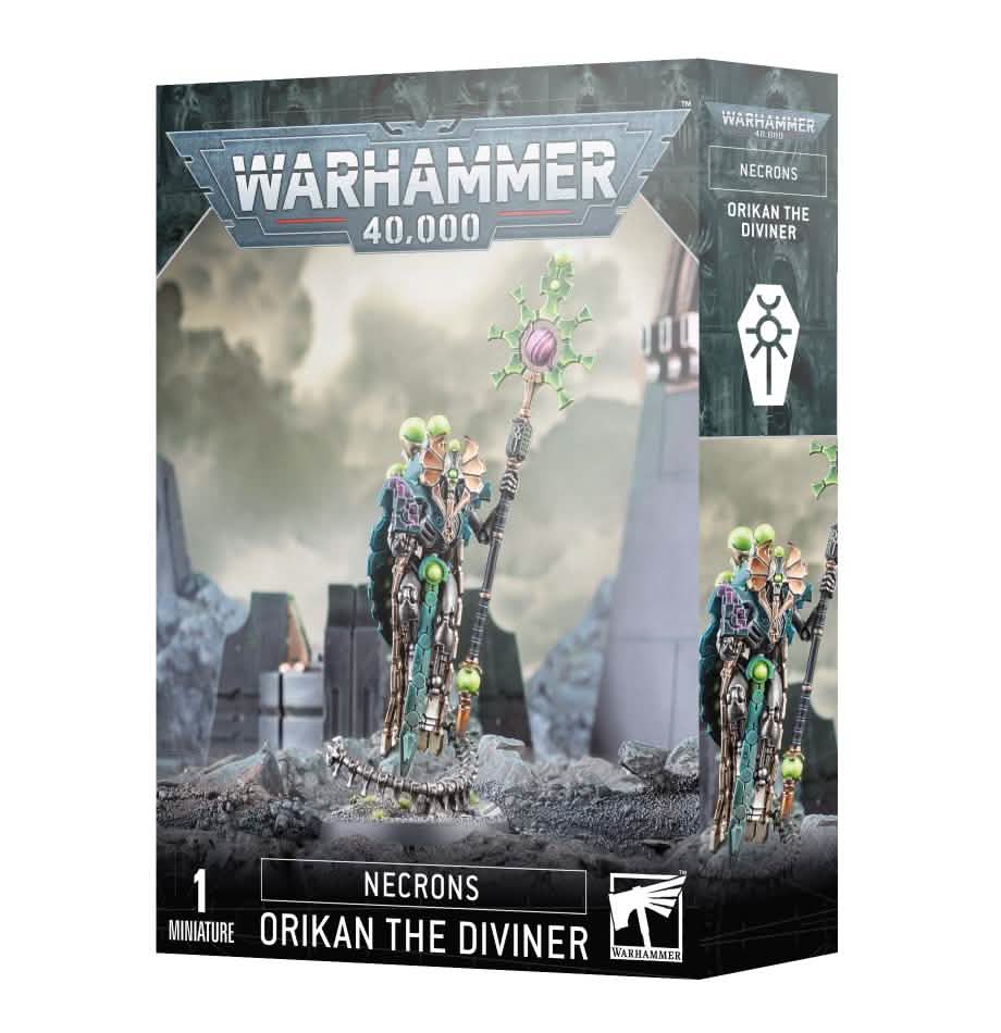 Necrons: Necrons: Orikan The Diviner – Warhammer miniature – Tabletop Dominion