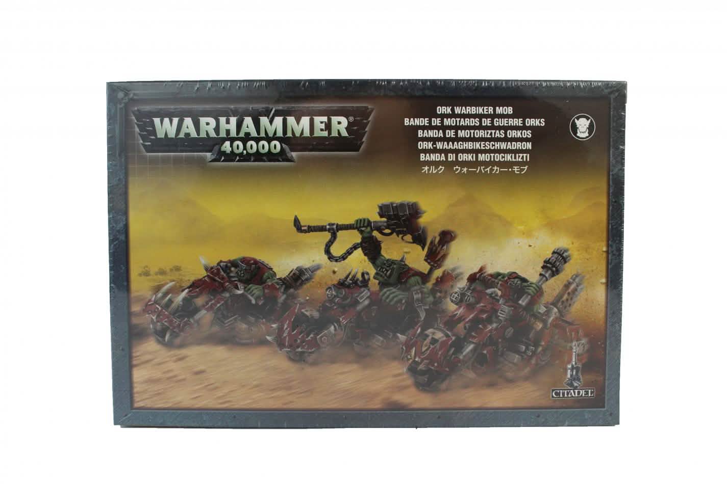 Orks: Orks: Warbikers – Warhammer miniature – Tabletop Dominion