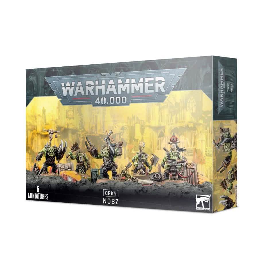 Orks: Orks: Nobz – Warhammer miniature – Tabletop Dominion