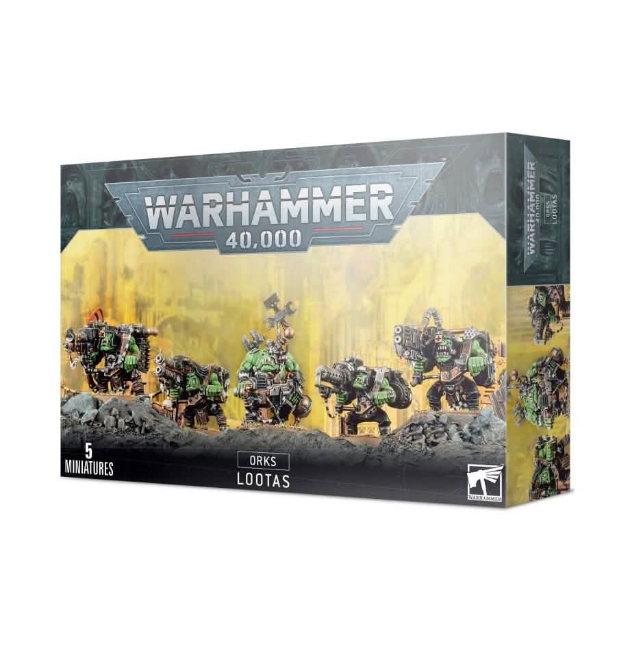 Orks: Orks: Lootas – Warhammer miniature – Tabletop Dominion