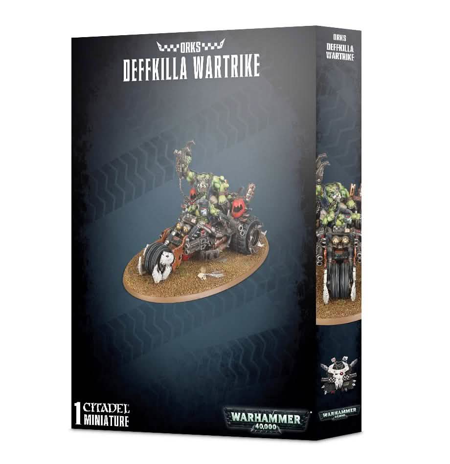 Orks: Orks: Deffkilla Wartrike – Warhammer miniature – Tabletop Dominion