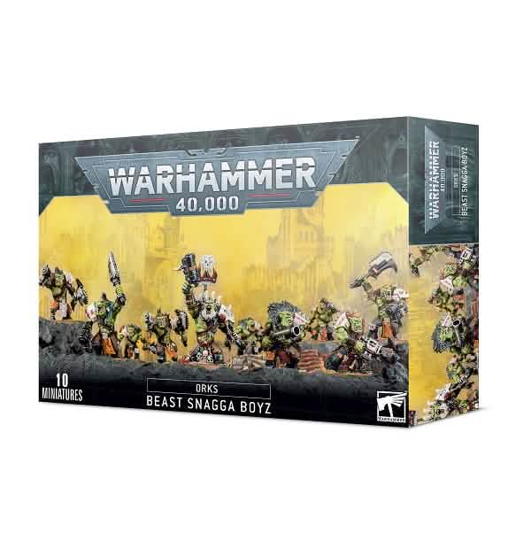 Orks: Orks: Beast Snagga Boyz – Warhammer miniature – Tabletop Dominion