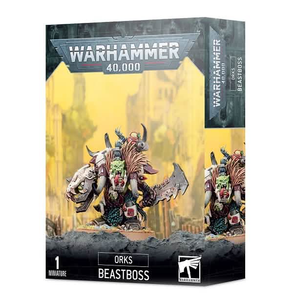 Orks: Orks: Beastboss – Warhammer miniature – Tabletop Dominion