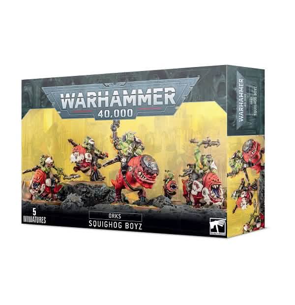 Orks: Orks: Squighog Boyz – Warhammer miniature – Tabletop Dominion