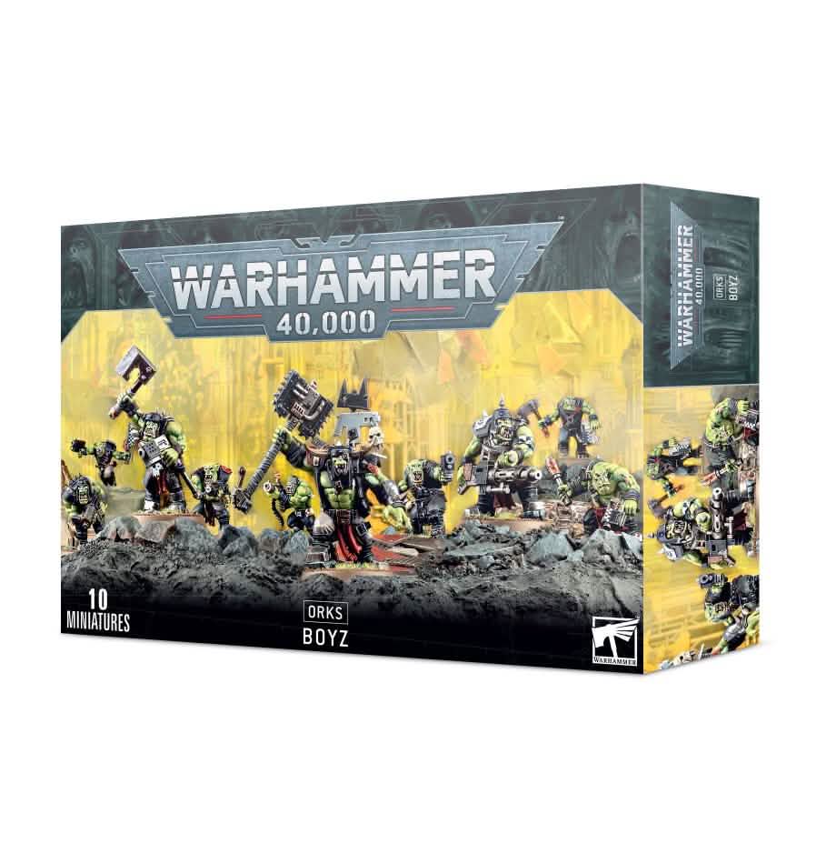 Orks: Orks: Boyz (Combat Patrol) – Warhammer miniature – Tabletop Dominion