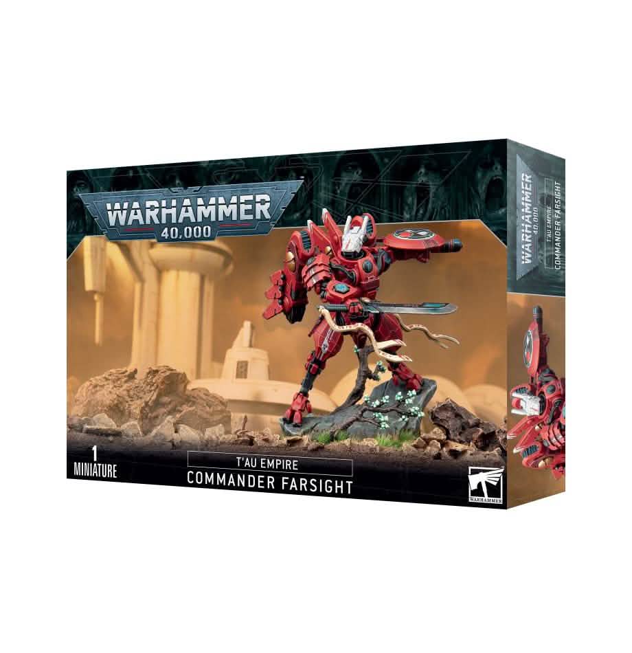 T'au Empire: T'Au Empire: Commander Farsight – Warhammer miniature – Tabletop Dominion