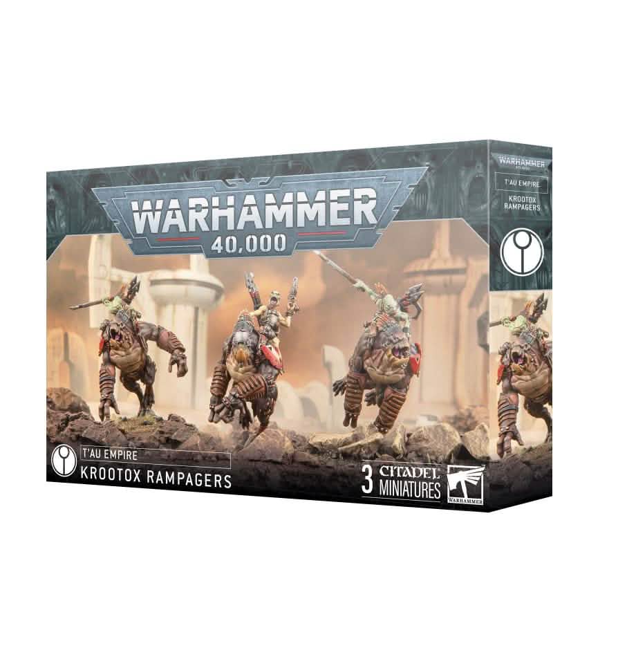 T'au Empire: T'Au Empire: Krootox Rampagers – Warhammer miniature – Tabletop Dominion