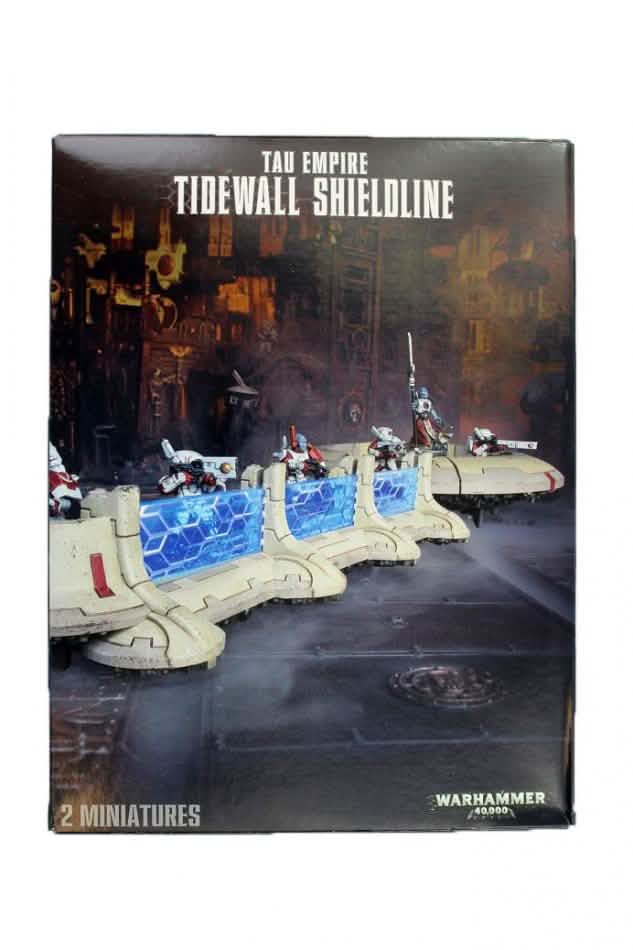 T'au Empire: T'Au Empire: Tidewall Shieldline – Warhammer miniature – Tabletop Dominion