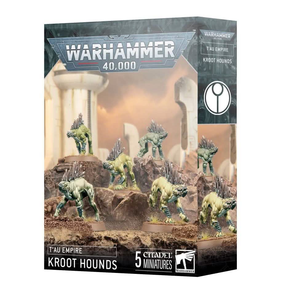 T'Au Empire: Kroot Hounds – Warhammer miniature – Tabletop Dominion