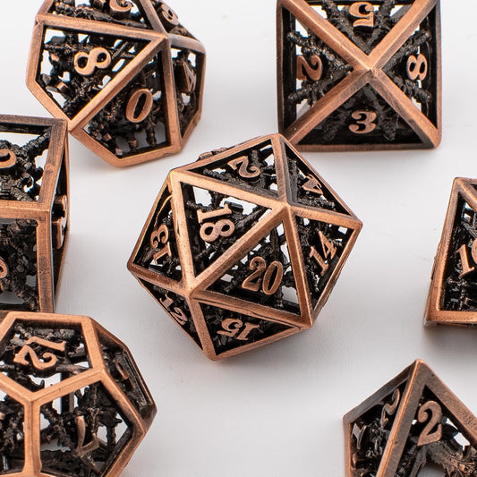 Sword Hollow Metal Dice Set