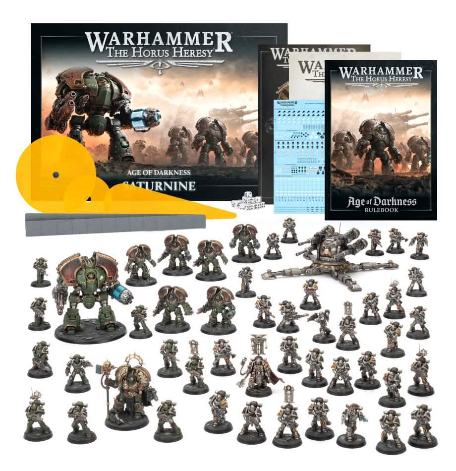 The Horus Heresy: Age Of Darkness: Saturnine – Warhammer miniature – Tabletop Dominion