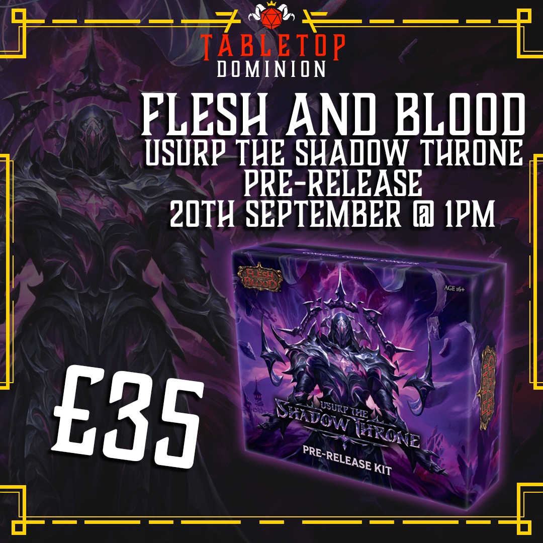 Usurp The Shadow Throne Pre-Release