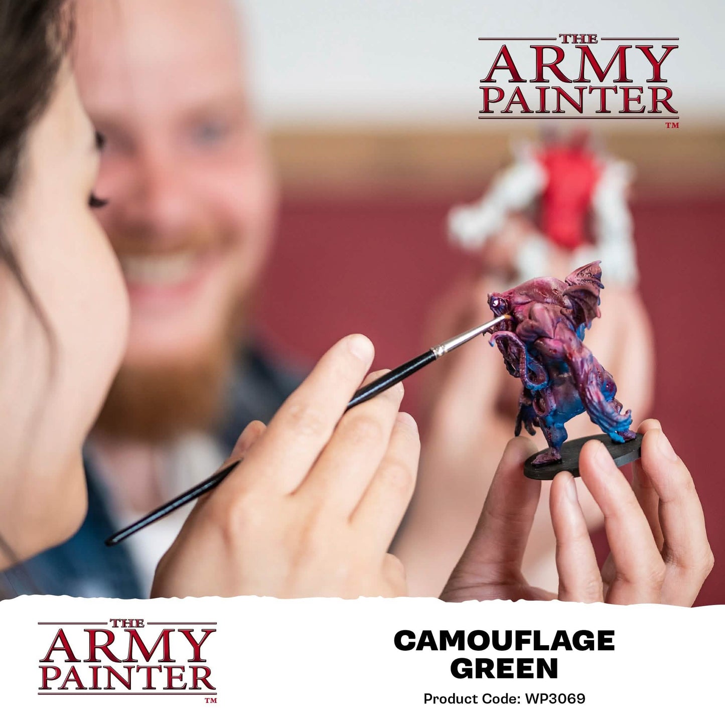 Warpaints Fanatic: Camouflage Green – view 8 – miniature paint