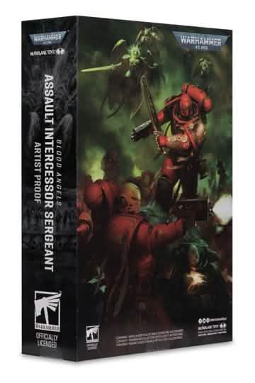 Warhammer 40,000 Action Figure Assault Intercessor Sergeant (Blood Angel) (Artist Proof) 18 cm – view 9 – Warhammer miniature