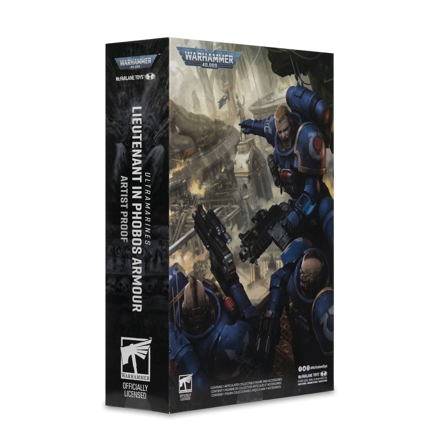 Warhammer 40,000 Action Figure Lieutenant in Phobos Armor (Ultramarines) (Artist Proof) 18 cm – view 10 – Warhammer miniature