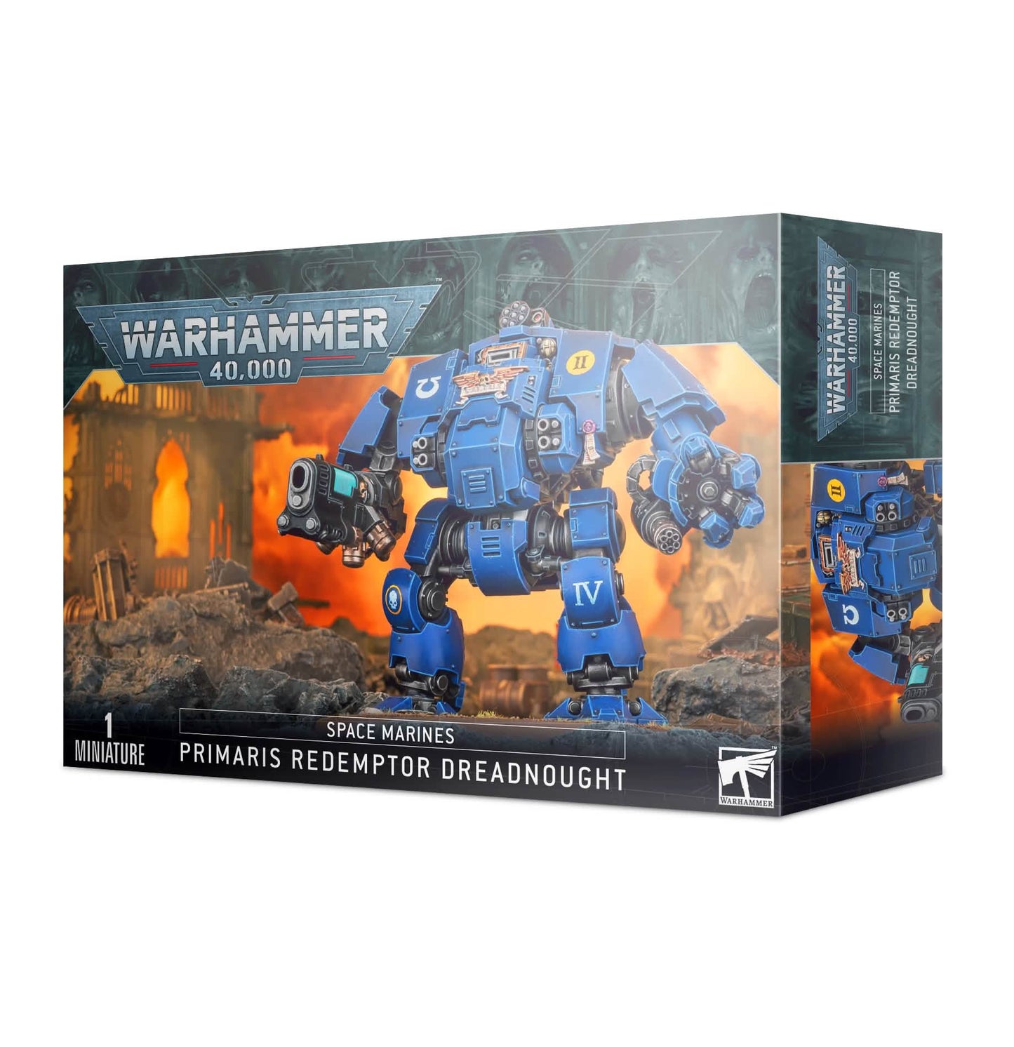 SPACE MARINES: PRIMARIS REDEMPTOR DREADNOUGHT – Warhammer miniature – Tabletop Dominion