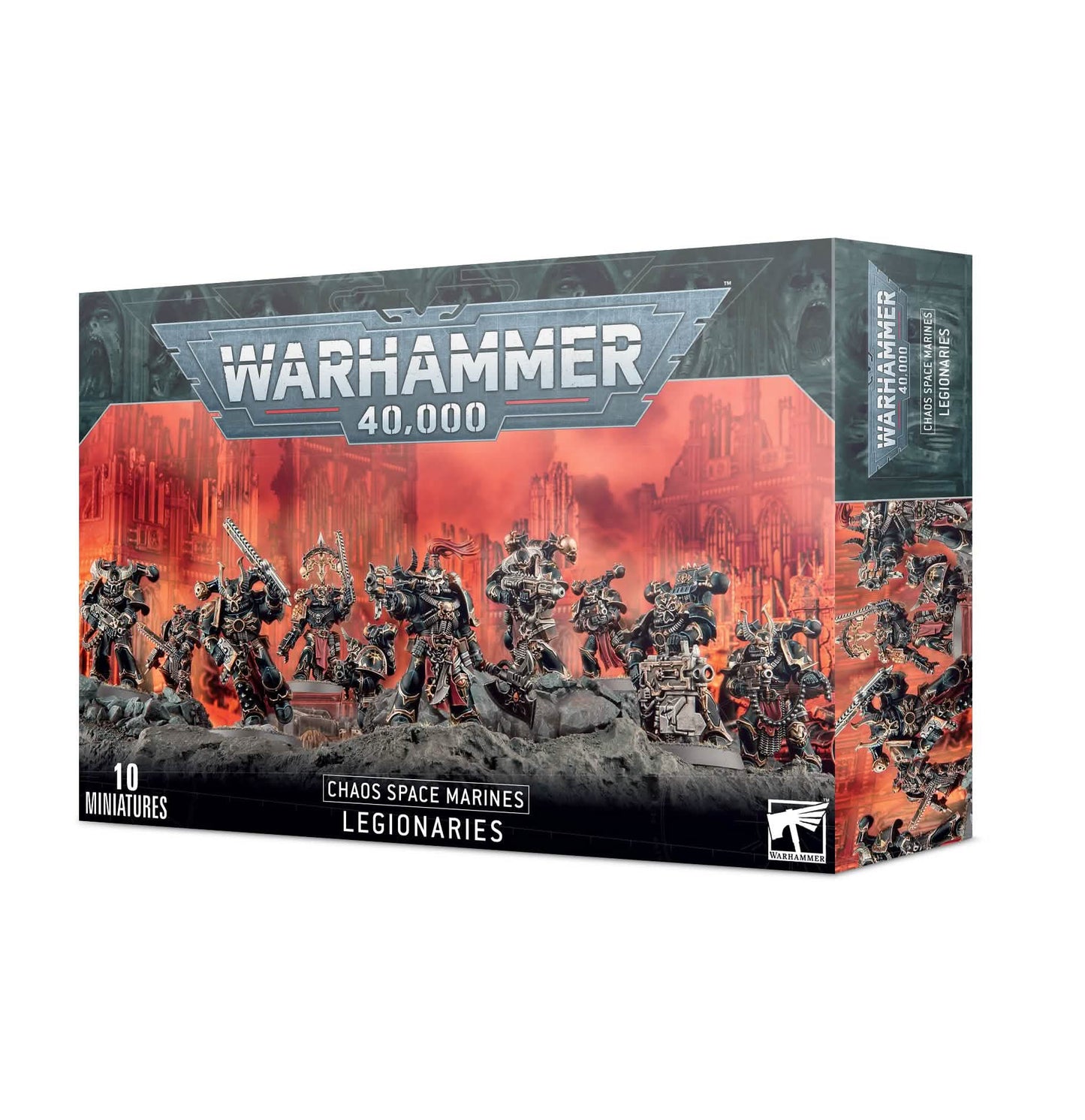CHAOS SPACE MARINES: Legionaries – Warhammer miniature – Tabletop Dominion