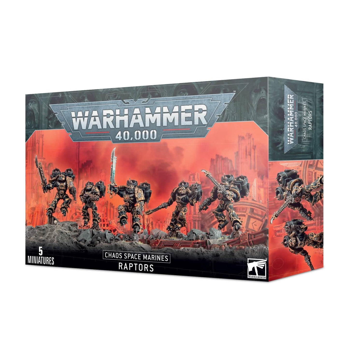 CHAOS SPACE MARINE: RAPTORS – Warhammer miniature – Tabletop Dominion