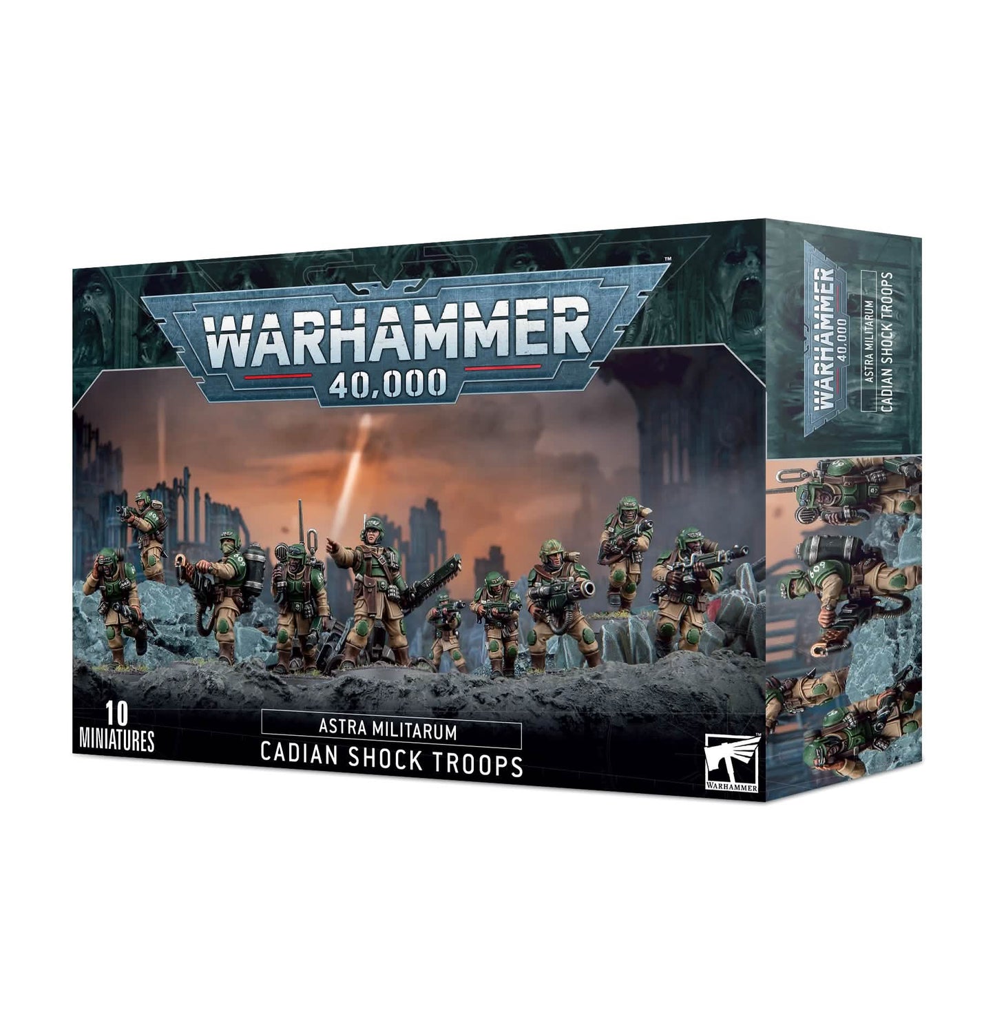 ASTRA MILITARUM: CADIAN SHOCK TROOPS – Warhammer miniature – Tabletop Dominion