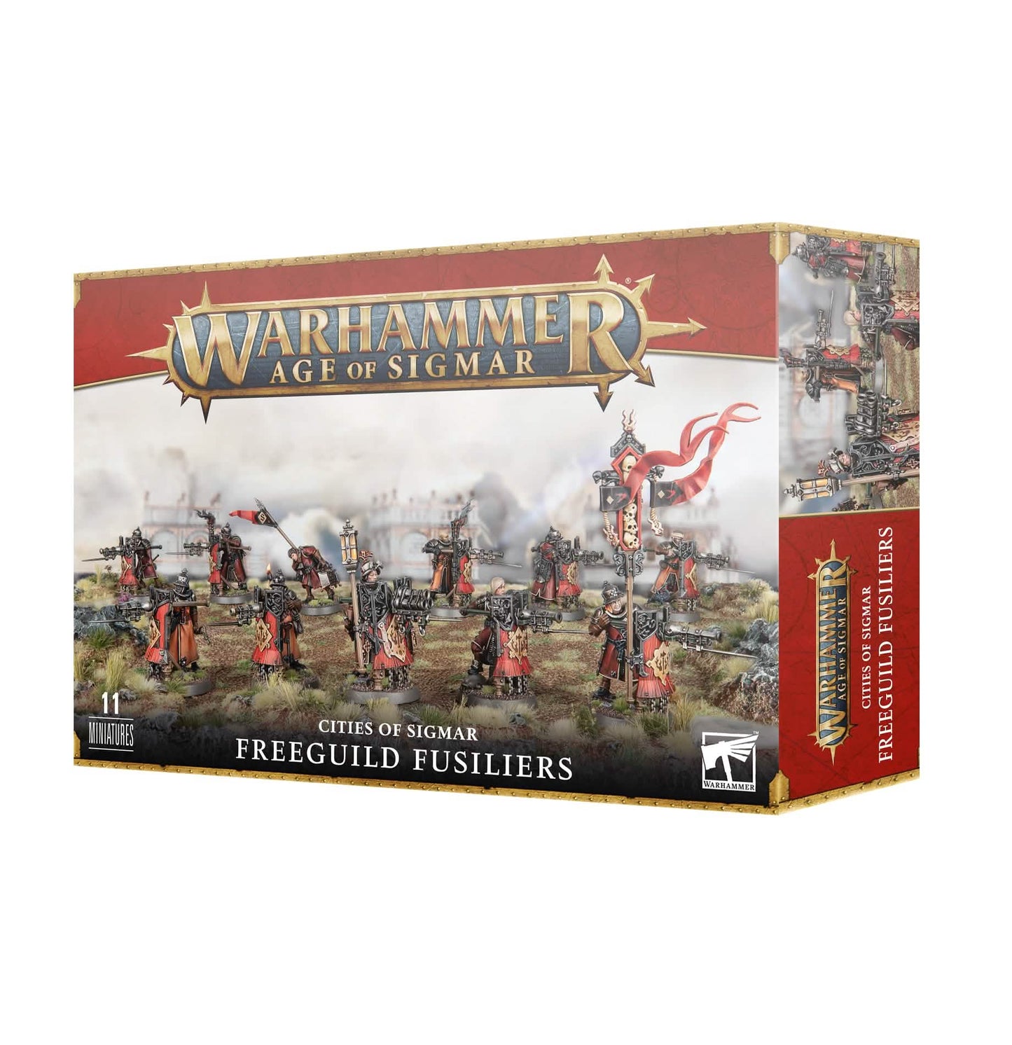 Cities of Sigmar: Freeguild Fusiliers – Warhammer miniature – Tabletop Dominion
