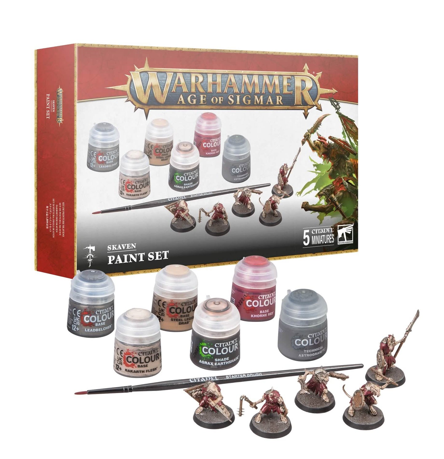 SKAVEN: PAINT SET – Warhammer miniature – Tabletop Dominion
