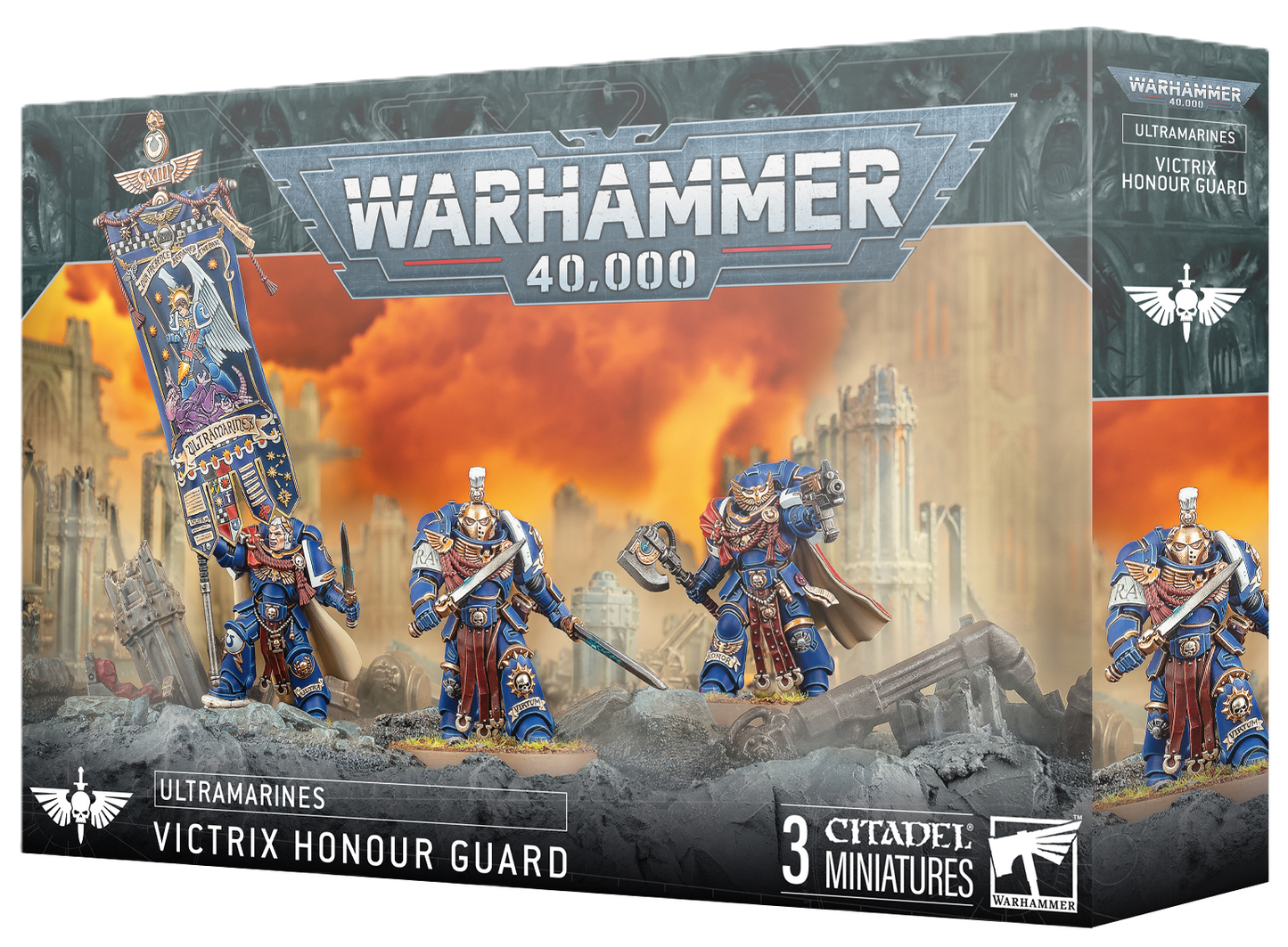 Ultramarines: Victrix Honour Guard – Warhammer miniature – Tabletop Dominion