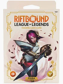 Riftbound Spiritforged starter deck - Fiora