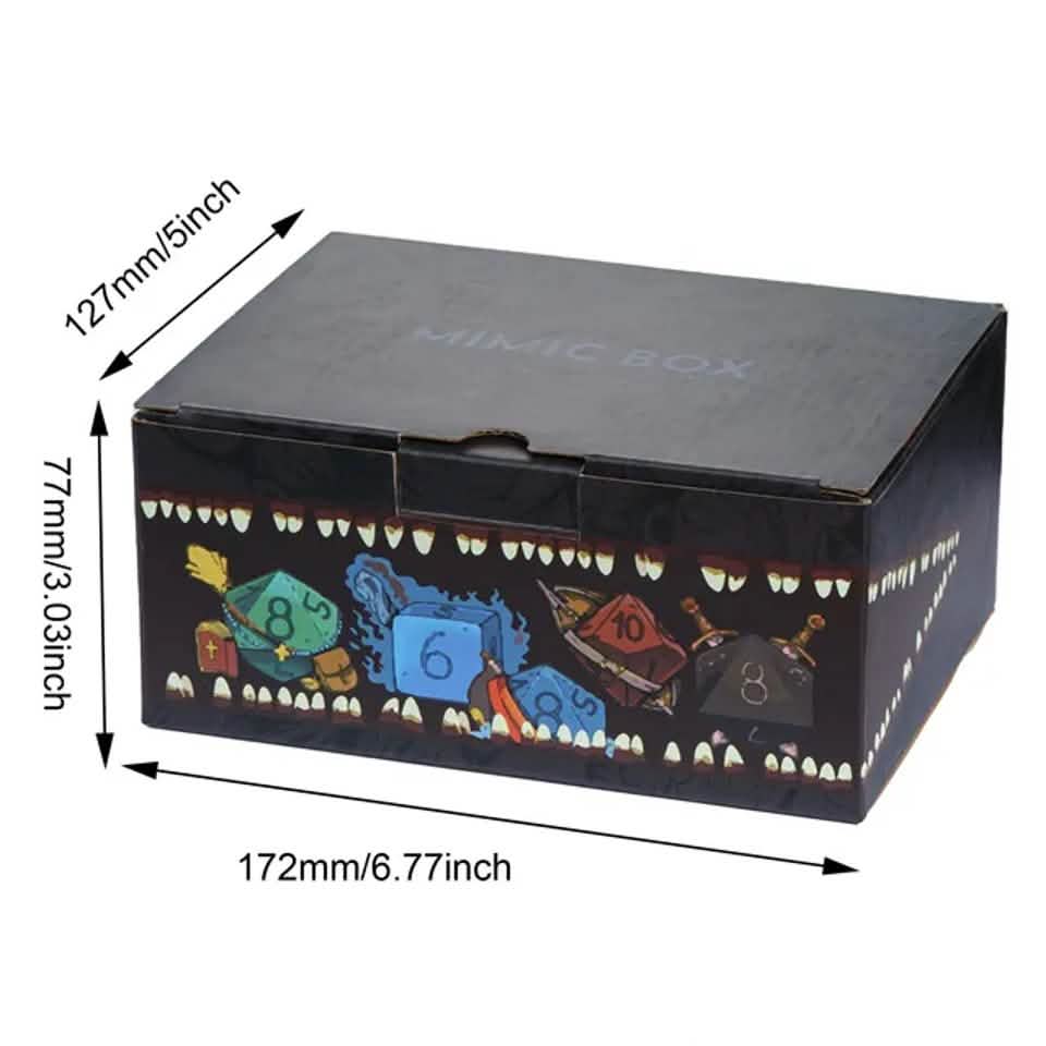 Mimic's Hoard – view 8 – DnD dice box