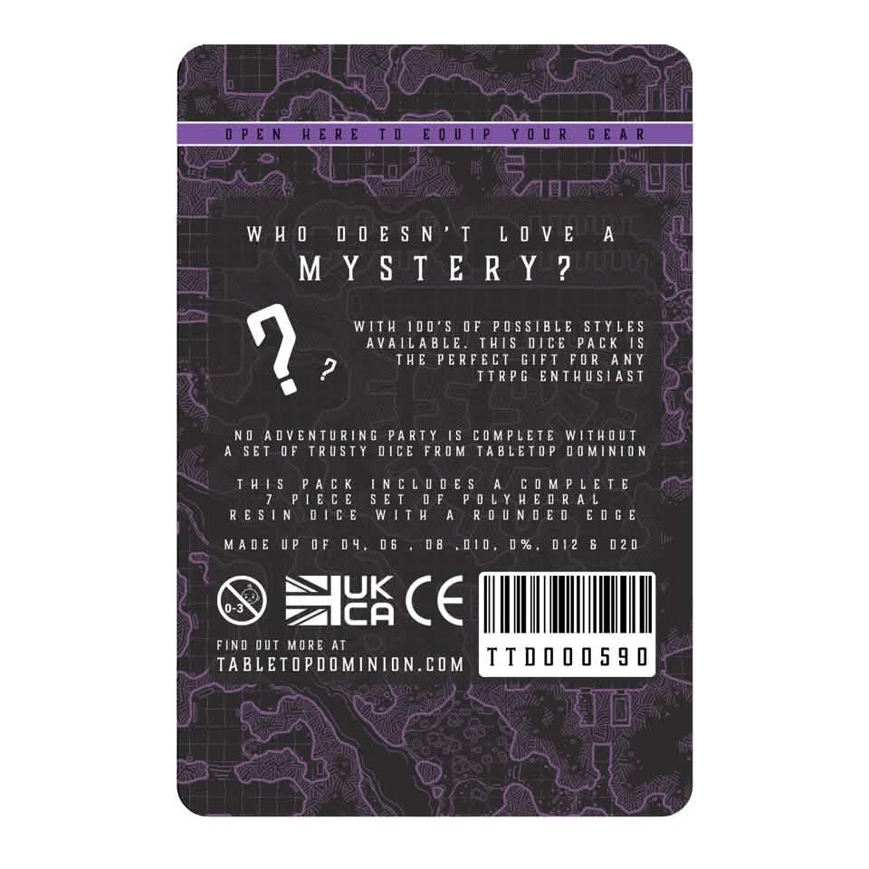 Mystery Dice Booster – view 5 – mystery DnD dice bag (3)