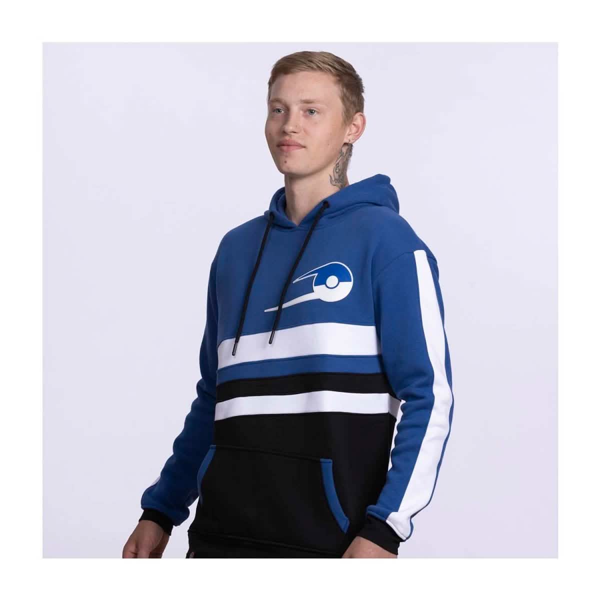Pokémon Trading Card Game Live Blue Pullover Hoodie - Adult – view 6 – DnD apparel