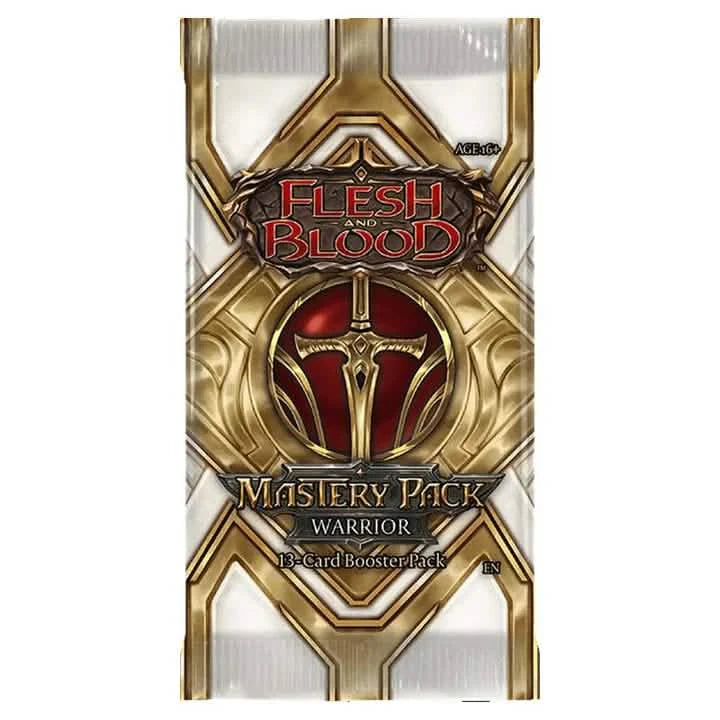Flesh and Blood TCG | Mastery Pack Warrior Booster Pack