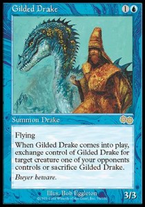 Gilded Drake - Urza's Saga (Rare) [USG-76]