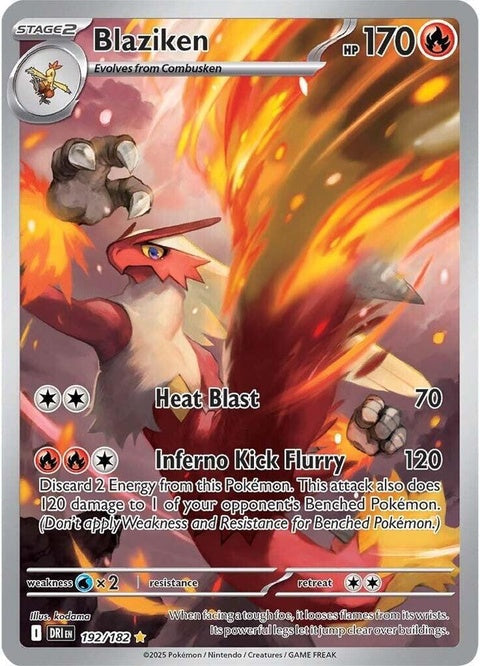 Blaziken (192) — Holofoil / Near Mint