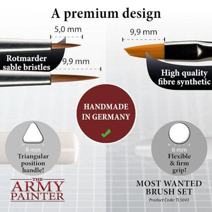 The Army Painter: Most Wanted Brush Set