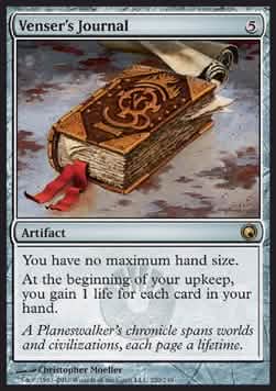 Venser's Journal - Scars of Mirrodin (Rare) [SOM-220]