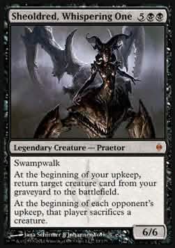 Sheoldred, Whispering One - New Phyrexia (Mythic) [NPH-73]