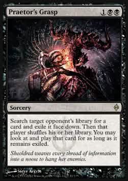 Praetor's Grasp - New Phyrexia (Rare) [NPH-71]