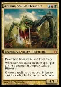 Animar, Soul of Elements (V.1) - Commander (Mythic) [CMD-181]