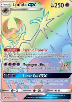 Lunala GX - Sun & Moon (Secret Rare) [SUM-153]