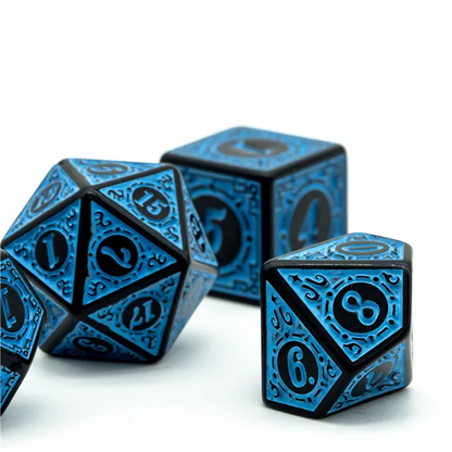 Celestial Runes | Acrylic Dice | 7 Piece Set