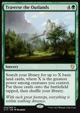 Traverse the Outlands - Commander 2017 (Rare) [C17-34]