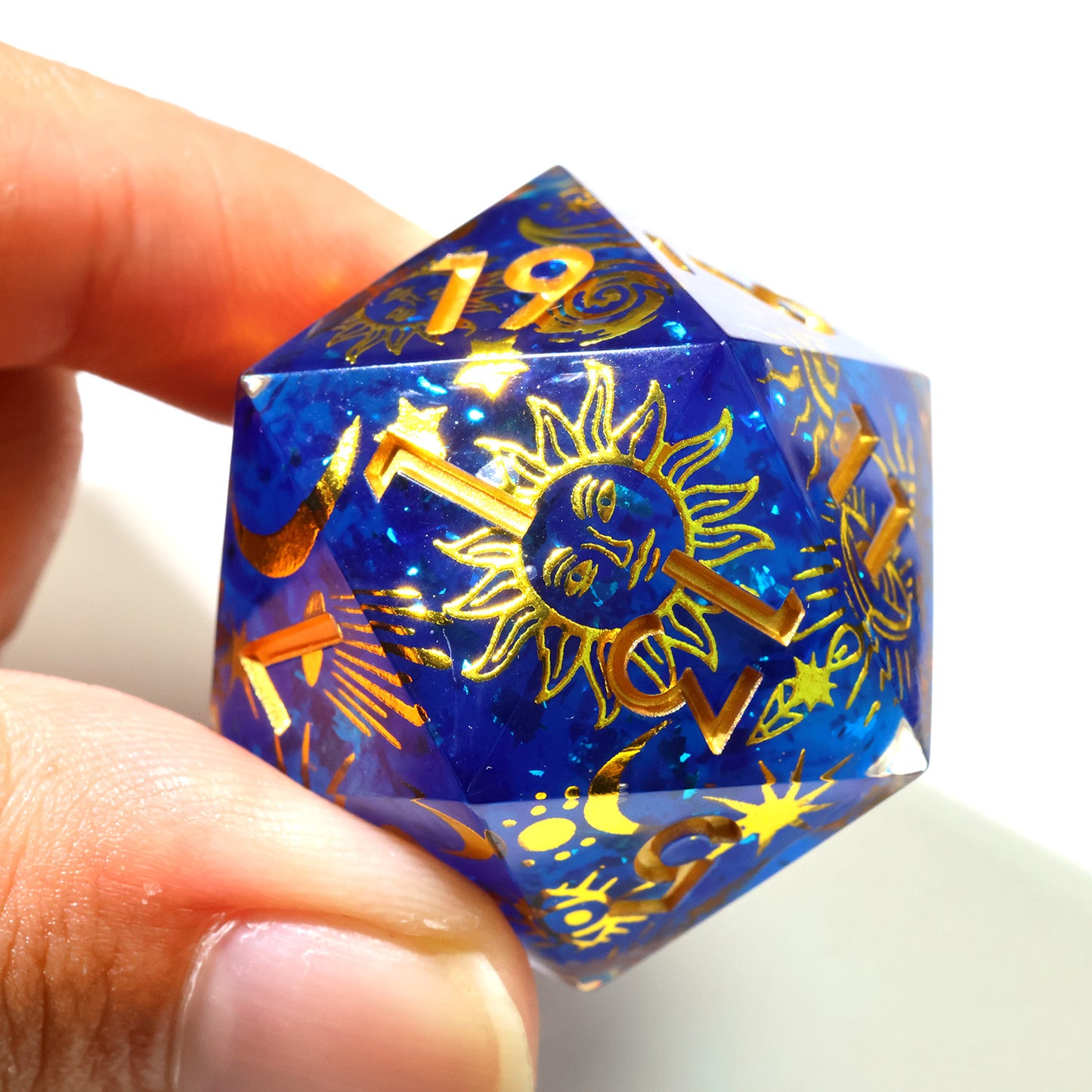 Celestial Body | 33mm D20 | Oversized Art Core Dice