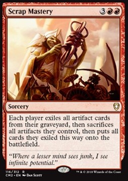 Scrap Mastery - Commander Anthology II (Rare) [CM2-116]